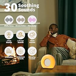 DailyBody Sound Machine White Noise Machine with 30