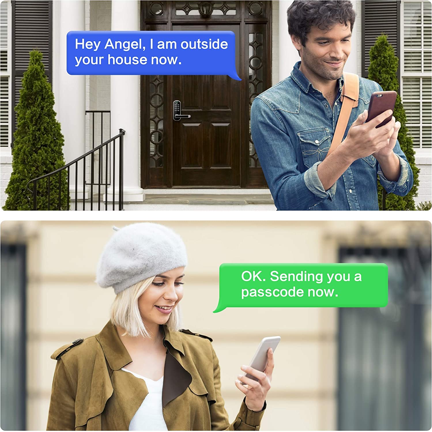 Fingerprint Smart Door Lock with Handle & Keypad – No More Lost Keys, Keyless Entry & Remote Access for Home, Kids, Airbnb & Rental Property, DIY Install, Alexa & Google Compatible - View 7