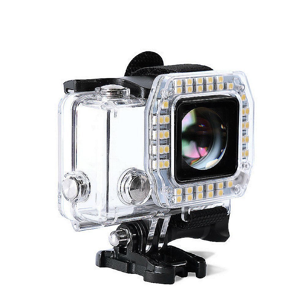 Tolifo HF40 LED Light LED Ring Shooting Night Flash Light for GoPro Hero 3+, Hero 3 Plus, Hero 4