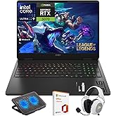 HP OMEN 16 Slim Gaming Laptop, 16" 144Hz 2K Display, Intel Core Ultra 9 285H, NVIDIA GeForce RTX 5070, 32GB DDR5 RAM, 1TB SSD, Wi-Fi 6E, RGB Backlit, Win 11 Pro, w/Mytrix Accessory & Lifetime Office