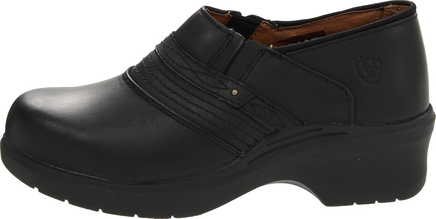 ariat women's safety clog work shoes
