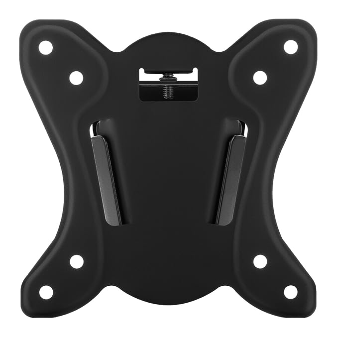 deleyCON Universal TV & Monitor Wandhalterung 13' bis 27' Zoll (33-69cm) - bis 25Kg - bis VESA 100x100mm - Wandabstand nur 15