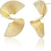 Aprilery Gold Dangle Earrings for Women, 18K Gold Plated Drop Earrings Hypoallergenic Earrings Costume Jewelry for Her