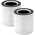 Lhari VK-6067B Filter Compatible with Vremi Air Purifier and HOKEKI VK-6067B Air Purifier, 3-in-1 H13 Grade True HEPA Filter, 2-Pack