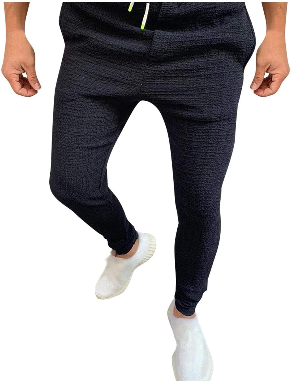 striped pencil pants