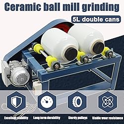 HQHAOTWU Ball Mill Grinding Machine Horizontal Drum