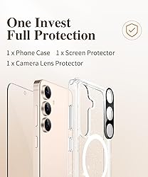 GVIEWIN for Samsung Galaxy S25 Plus Case Compatible