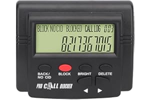 HAOFY Caller ID Box, 2000 Groups Convenient Call Blocker with LCD Display for Phone