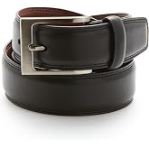 Perry Ellis Men's Portfolio Timothy Leather Belt (Available in Big &amp; Tall)