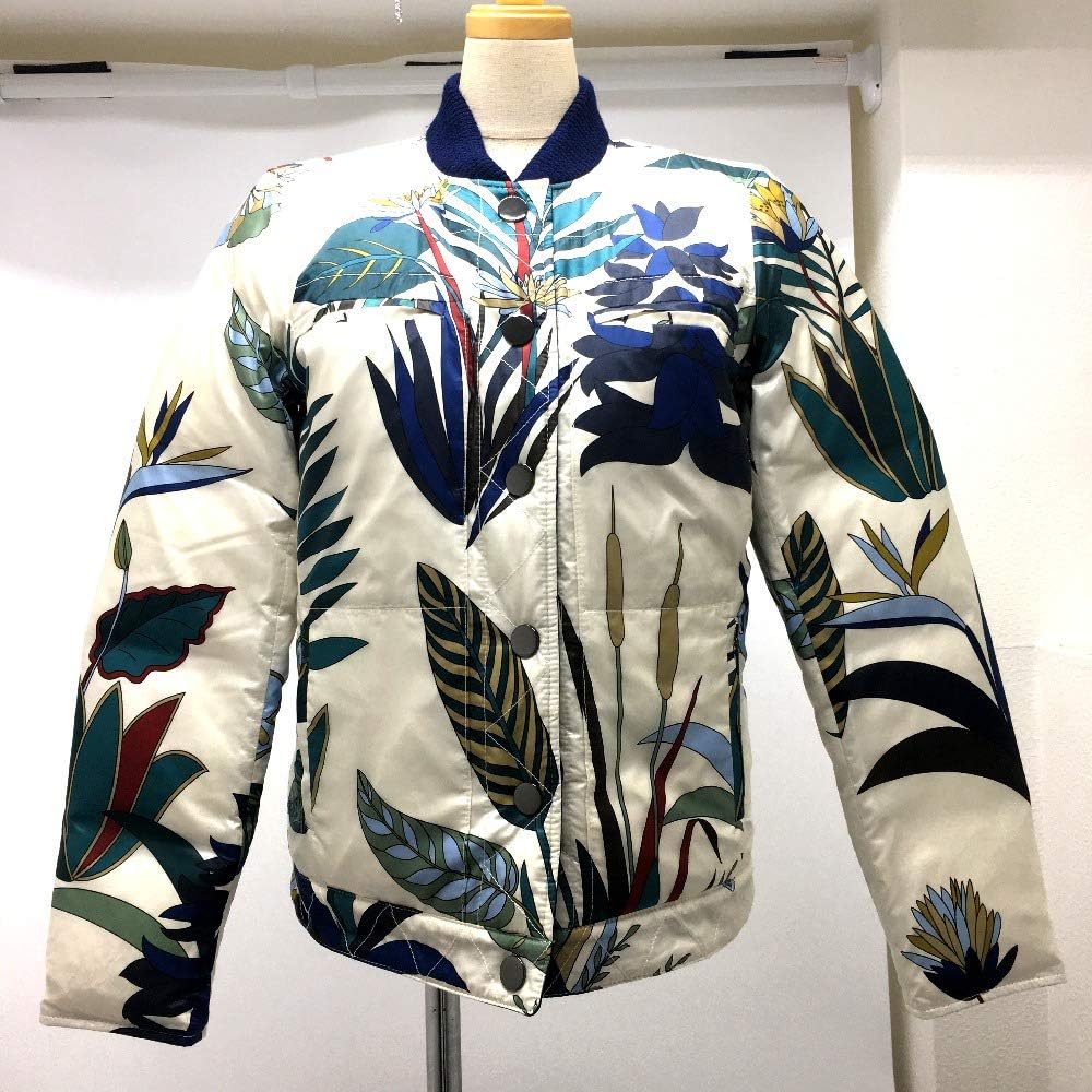 残りわずか 在庫限り超価格 新品同様 トリーバーチ ボタニカルモチーフ リバーシブル ジャケット 即日発送 News Mcw Sa