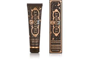 Theodent Fluoride-Free, Natural, Kids Toothpaste, Chocolate Chip Flavored (3.4 Ounces, 96.4 Grams)