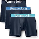 Tommy John Men's 360 Sport Micro 6" Mid-Length Boxer Brief Underwear