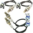 2 Pairs Upstream and Downstream O2 Sensor Replacement for Chevy 2012-2008 Silverado 2500 HD,2014-2008 Silverado 3500 HD,2015-2010 Camaro,Ss 2015-2014 4 Pcs Oxygen Sensors