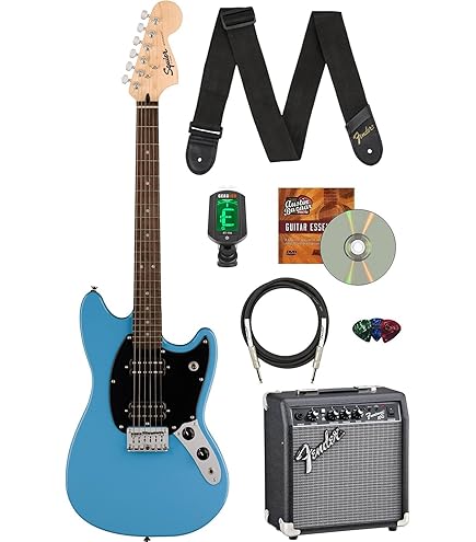 Amazon.com: Squier Classic Vibe 60s Mustang Electric Guitar, with