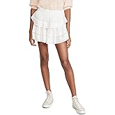 LOVESHACKFANCY Women's Ruffle Mini Skirt