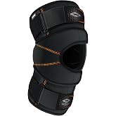 Shock Doctor Knee Brace Wrap, Knee Support for Patella Issues, Injury Recovery, Compression Support for Medial &amp; Lateral Knee Stability, Single