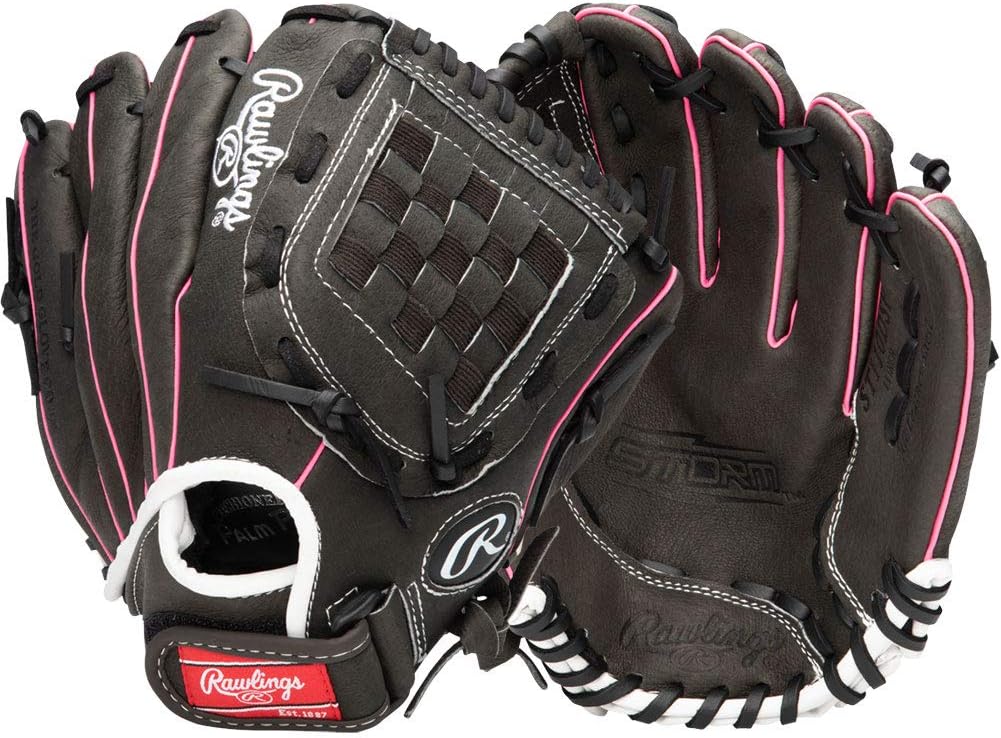 rawlings storm youth fastpitch softball glove