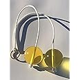 Ceyda Clackers Click Clacks Collectible Toy Klackers Acrylic Balls On a String Rope Popper Knockers Whackers Kabangers Whakkos Noise Maker Toy (Yellow)