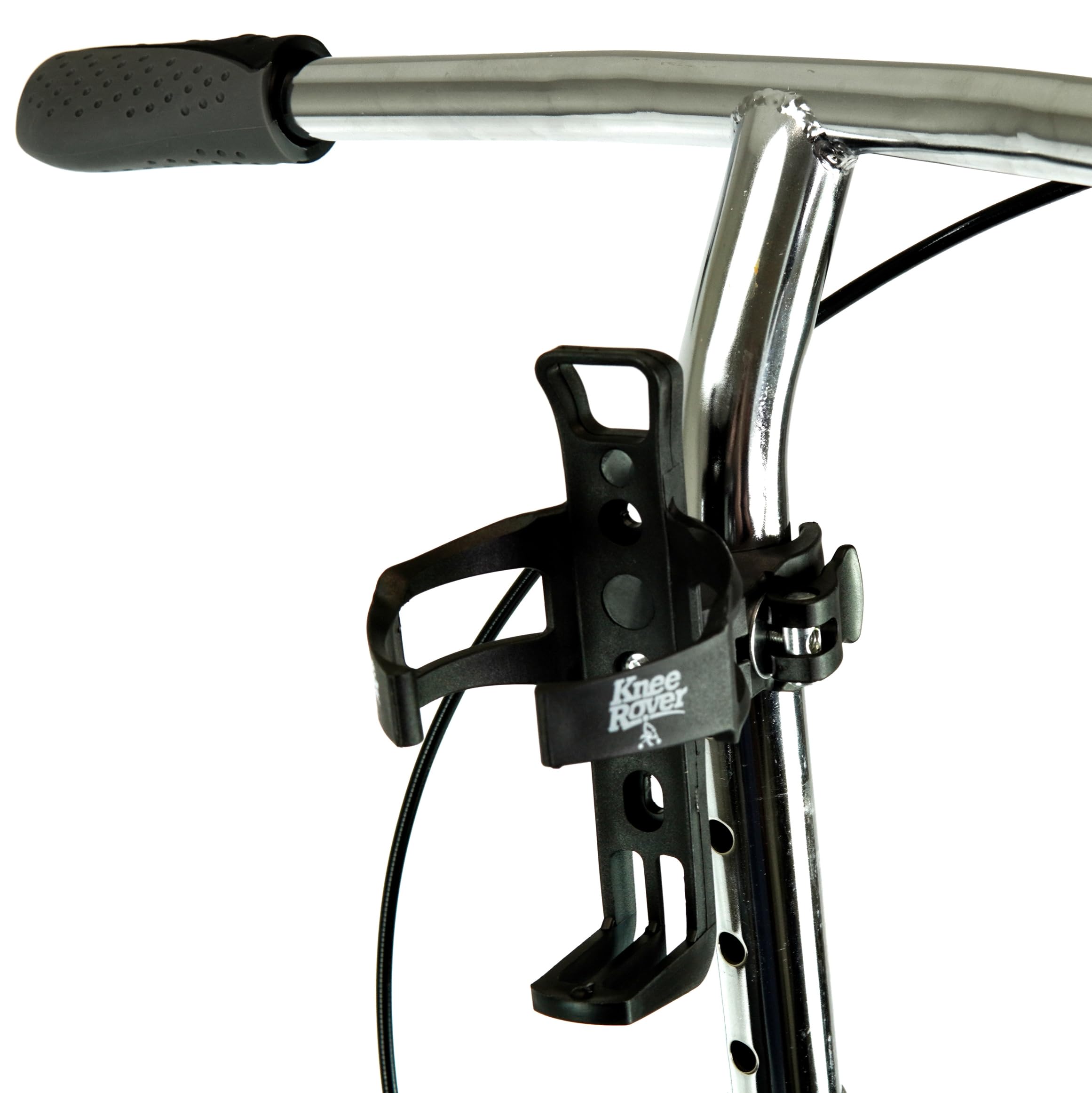 KneeRover CUP HOLDER - Universal Cup and Bottle Holder for Knee Scooter, Knee Walker Accessory Part