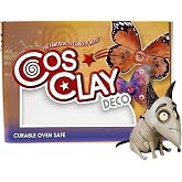 Cosclay Deco - White - Flexible Polymer Clay (1lb)