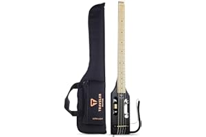 Traveler Guitar Ultra-Light Acoustic-Electric Bass Guitar (ULB BKGMP)