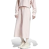 Adidas Womens All Szn Ribbed 7/8 Length Wide Leg Pants