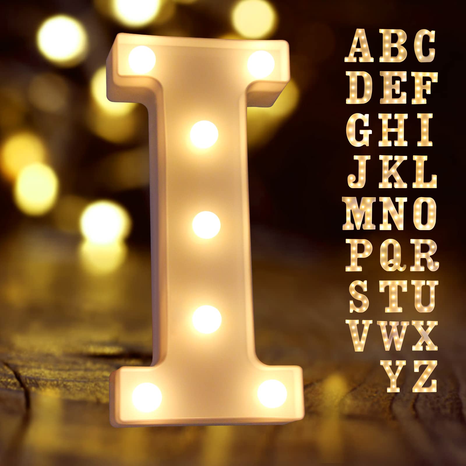 Laerjin Light Up Letters, Marquee Letters with