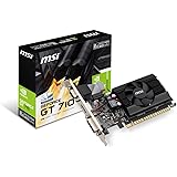 MSI Computer GeForce GT 710 2GB DirectX 12 PCIe x16 2.0 Low Profile Graphic Card (GT 710 2GD3 LP)