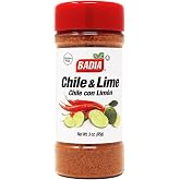 Badia Chile &amp; Lime Seasoning, Chile con Limon, 3 oz &ndash; Spicy Tangy Blend | Spicy Tangy Blend Of Chili Peppers &amp; Zesty Lime