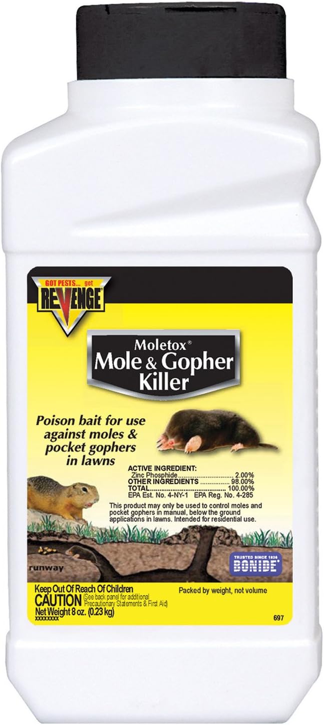 Bonide 697 Mole And Gopher Killer 8 oz