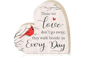 Sympathy Gift Memorial Heart Present for Loss of Loved One Wooden Remembrance Bereavement Gift Condolence Sign Loss of Father