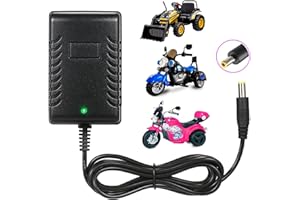 CAKULA 6V Battery Charger Toddler Quad ATV Electric Battery Powered Ride-Ons Toys 6V Charger for Ride on Toys on Car Best Choice Products SUV Powered Accessories