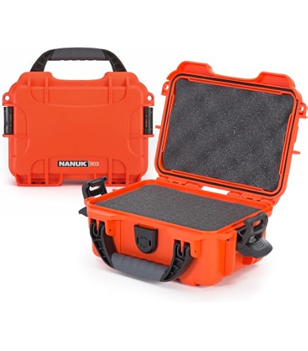 Amazon.com : NANUK 904 Hard Case with Foam – IP67 Waterproof