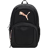 PUMA Classic Core Backpack, Black/Pink, OS