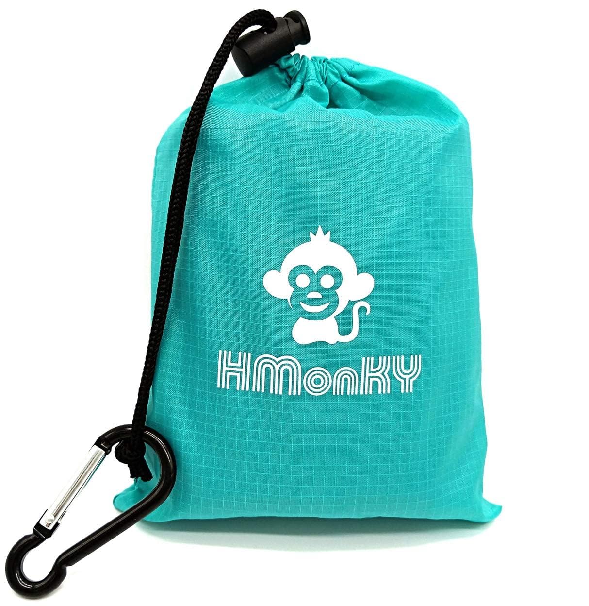 Photo 1 of HmonKY Ultra Picnic Blanket- Portable Pocket Picnic Sheet for Outdoor Multiple Use,Best Mat for Travel & Festivals, Lightweight Waterproof & Quick Drying with 4 Portable Tent Pegs (Blue)