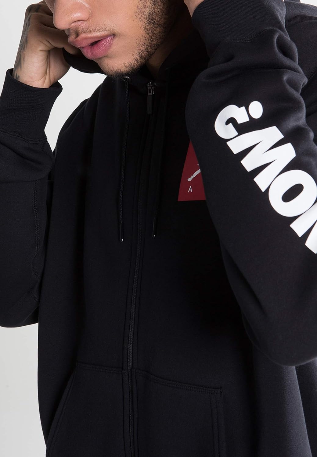 flight fleece aj3 fz hoodie