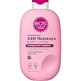 eos 24H Moisture Shea Better Body Lotion- Pomegranate Raspberry, 16 fl oz | Made with 7 Nourishing Oils &amp; Butters, 100% Vegan &amp; Cruelty-Free, 24 Hour Moisture for Nourishment &amp; Skin Barrier Support