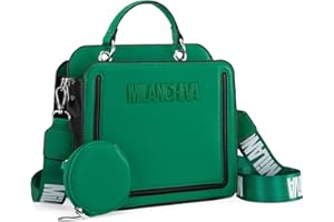 Milan Chiva Quilted Small Tote Bag for Women Top Handle Purse with Coin Purse