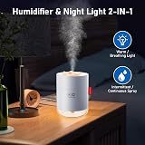 Vintoney 500ml Humidifier Ultrasonic Night Light Auto Shut Off USB Quiet view 3