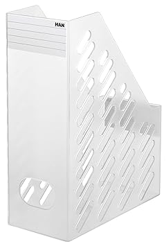 HAN 1604-63 Stehsammler BRILLANT XXL, DIN A4/C4, mit Beschriftungsetikett, transluzent-klar