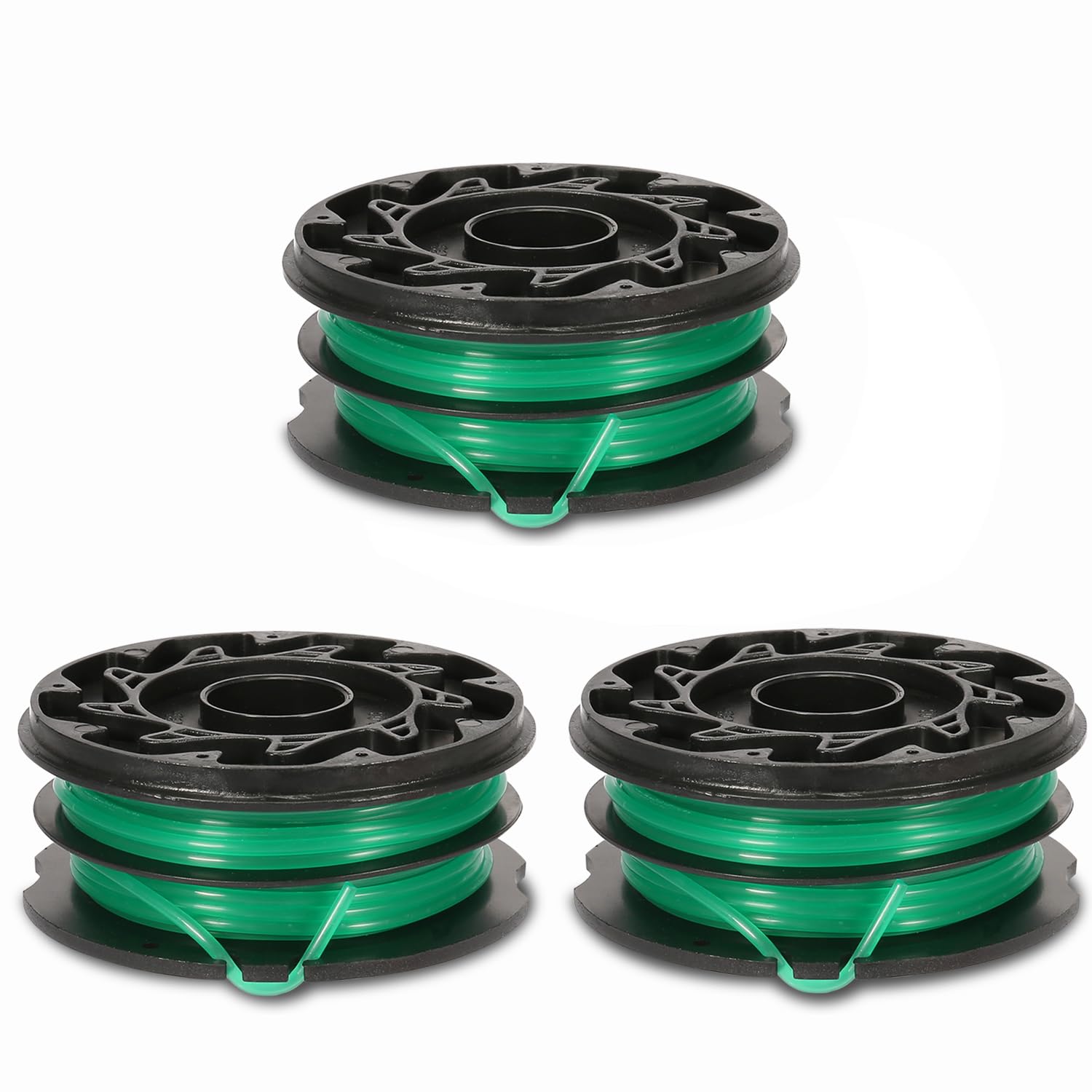 Eyoloty Reflex Plus A6495 A6495-XJ Thread Spool Suitable for Black+Decker Electric Grass Trimmer GL701, GL741, GL720, GL716 and GL716B, Replacement Double Thread Spool 12 m Length Diameter 1.5 mm