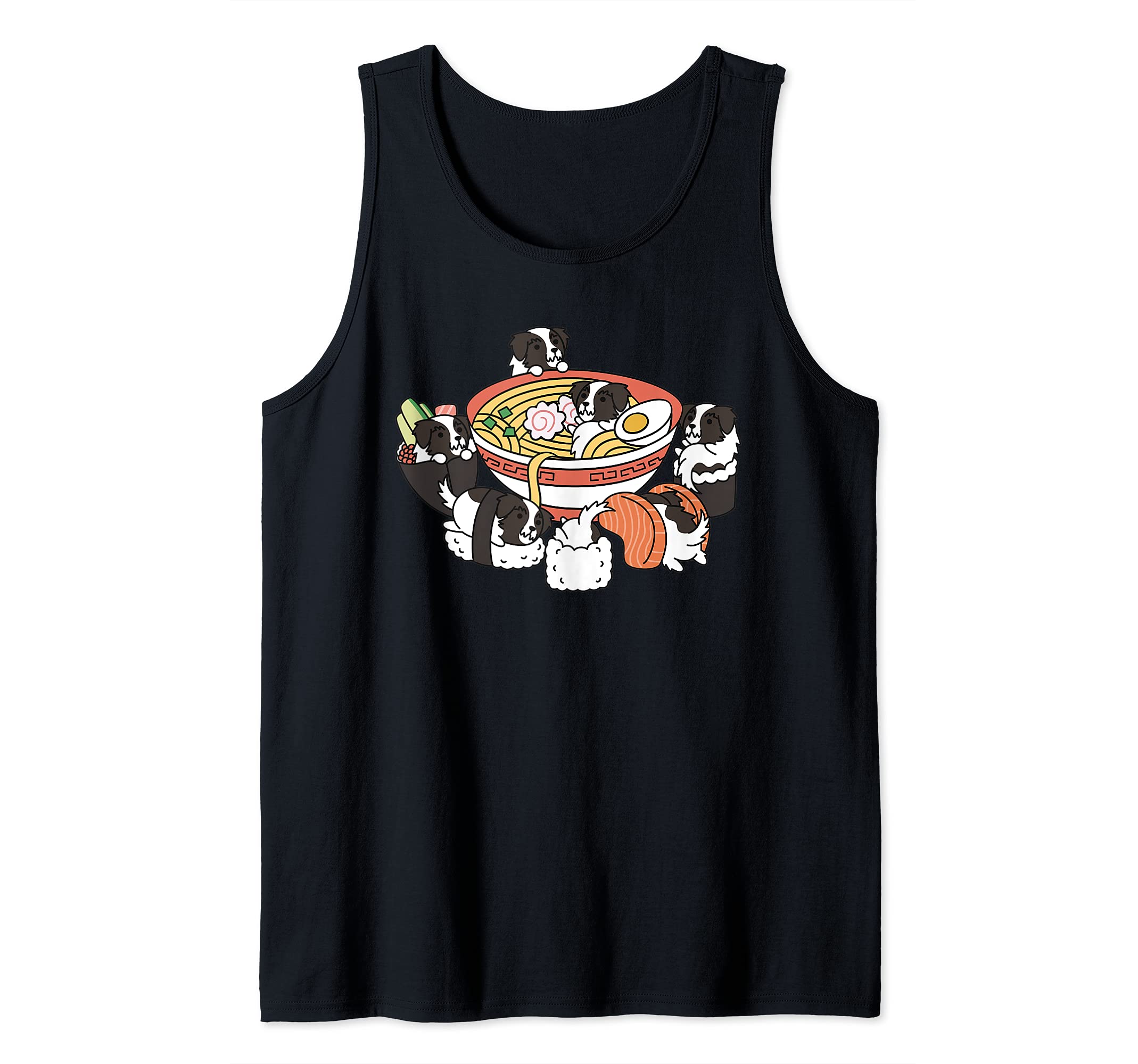 Ramen Sushi Havanese Dog Tank Top