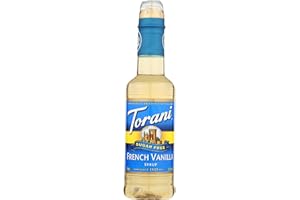 Torani French Vanilla Syrup, Sugar Free, 12.7 Fluid Ounces (Pack Of 4)