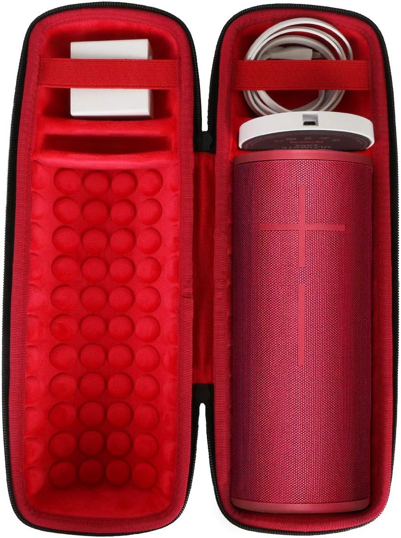 co2CREA Hard Travel Case for Ultimate Ears UE megaboom 4 / megaboom 3 Wireless Bluetooth Speaker and Charging Dock,Case only