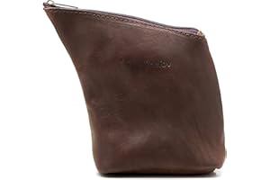 BALIBETOV Handmade Genuine Leather Yerba Container I Yerba Mate Container I Modern Practical Yerbero for Men, Women at Work