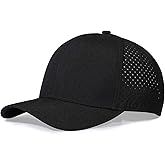 Oversize XL XXL Quick Dry Baseball Cap, Large Performance Snapback Hats, Laser Cut Mesh Ball Cap for Men Big Heads 23.5"-26"