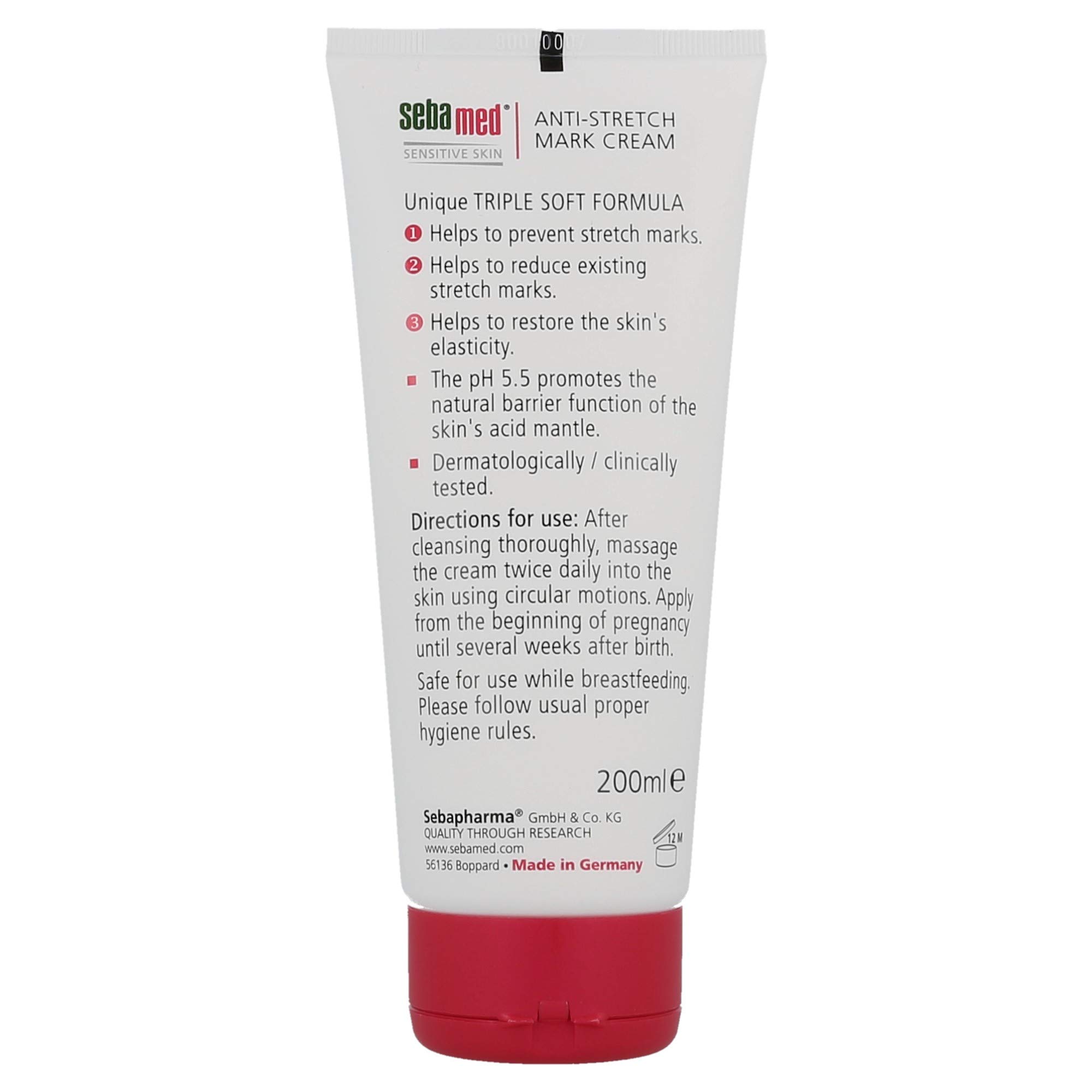 Sebamed Anti-Stretch Mark Cream Stretch Mark Cream - for Pregnancy Stretch Mark & Prevention Oil - Stretch Mark Removal Cream for Pregnant Women, Mothers - Safe for All Ages & Skin Types