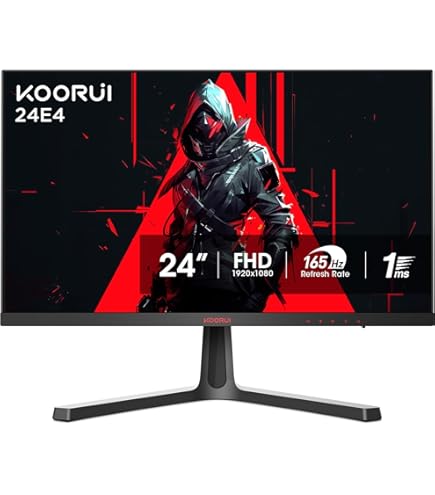 KOORUI 24E4 ゲーミングモニター フルHD 165Hz 01283 KOORUI 24E4 ゲーミングモニター フルHD 165Hz 01283 Amazon.co