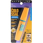 Maybelline Volum' Express Colossal Waterproof Mascara Makeup, Volumizing, Glam Black, 1 Count