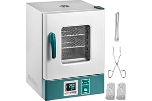 VEVOR Lab Incubator 20L Bacteria Incubator RT+5-65℃ Scientific Digital Incubator PID Temperature Control Microbiological Laboratory Incubator for Bacterial Culture Seed Germination Medical Science